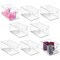 mDesign Plastic Home Closet Storage Organizer Bin with Handles